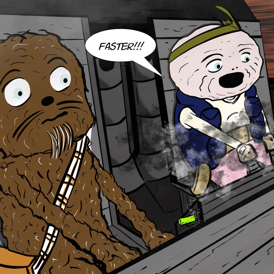When Tildie Met Chewie Page 12, Panel 1