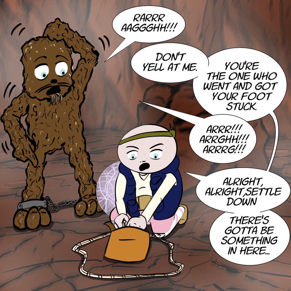 When Tildie Met Chewie Page 8, Panel 3
