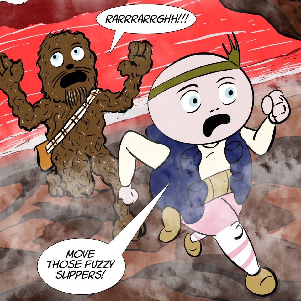 When Tildie Met Chewie Page 10, Panel 1
