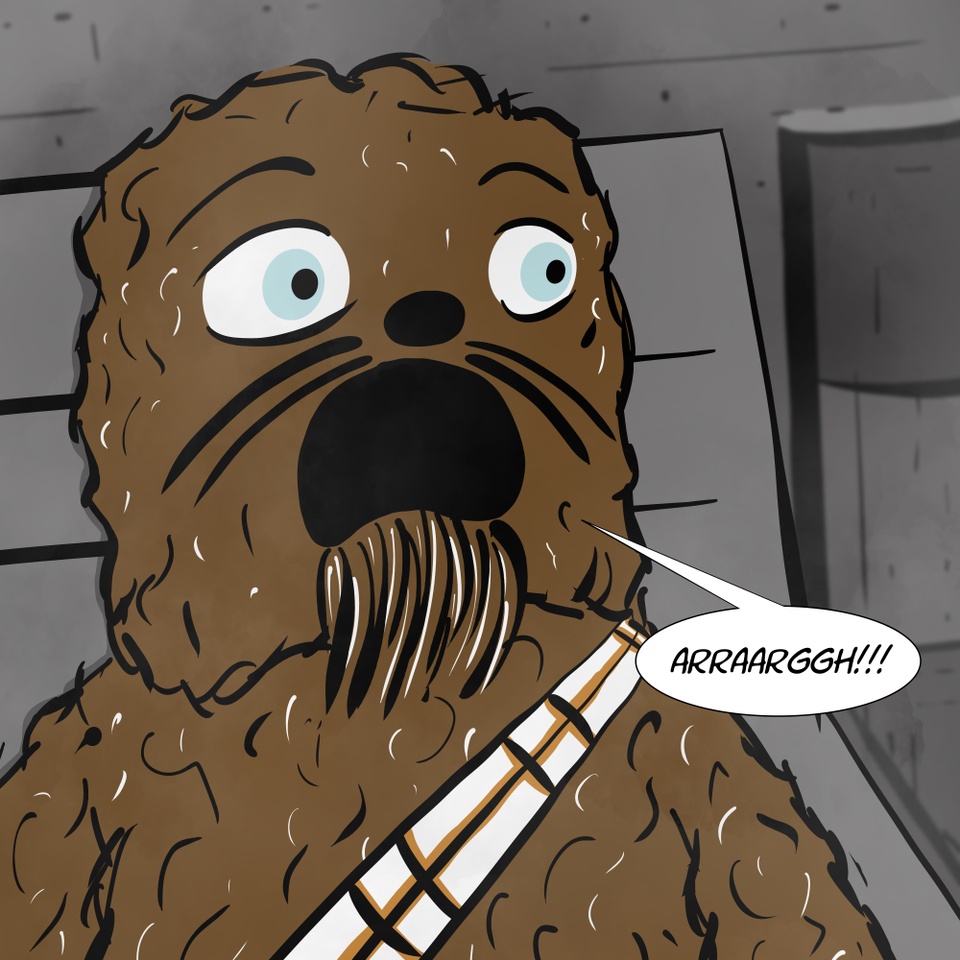 When Tildie Met Chewie Page 10, Panel 4