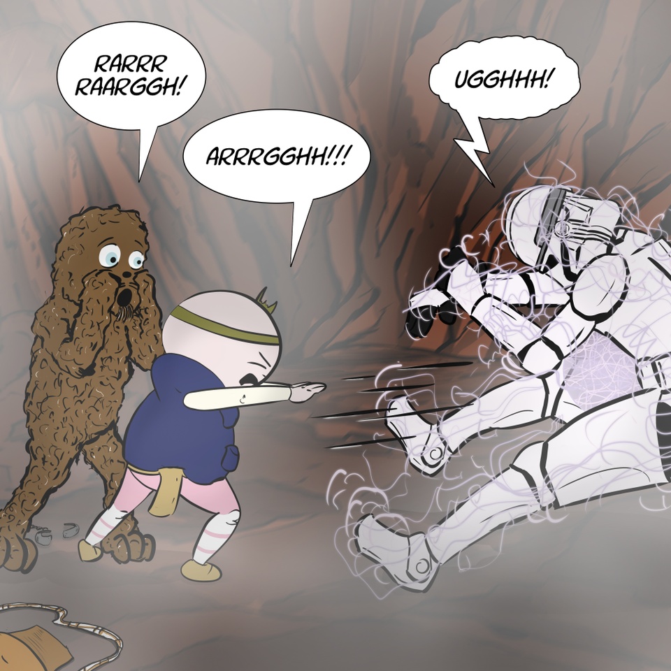 When Tildie Met Chewie Page 9, Panel 1