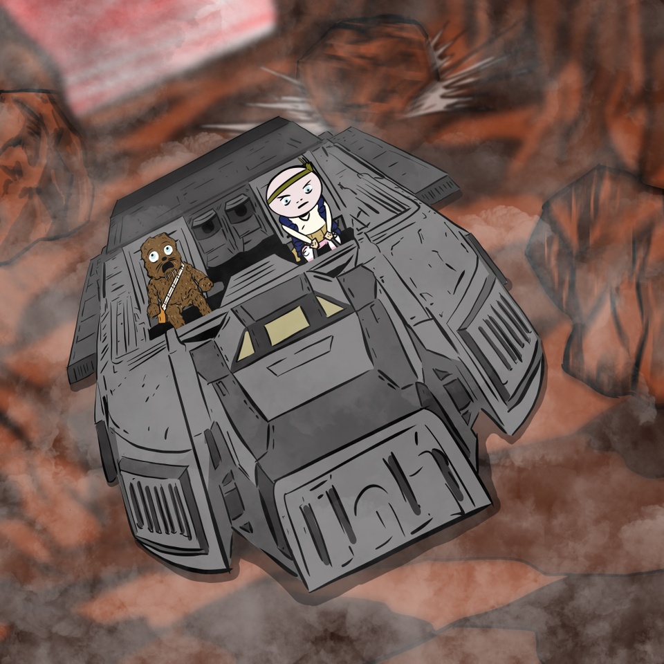 When Tildie Met Chewie Page 11, Panel 1