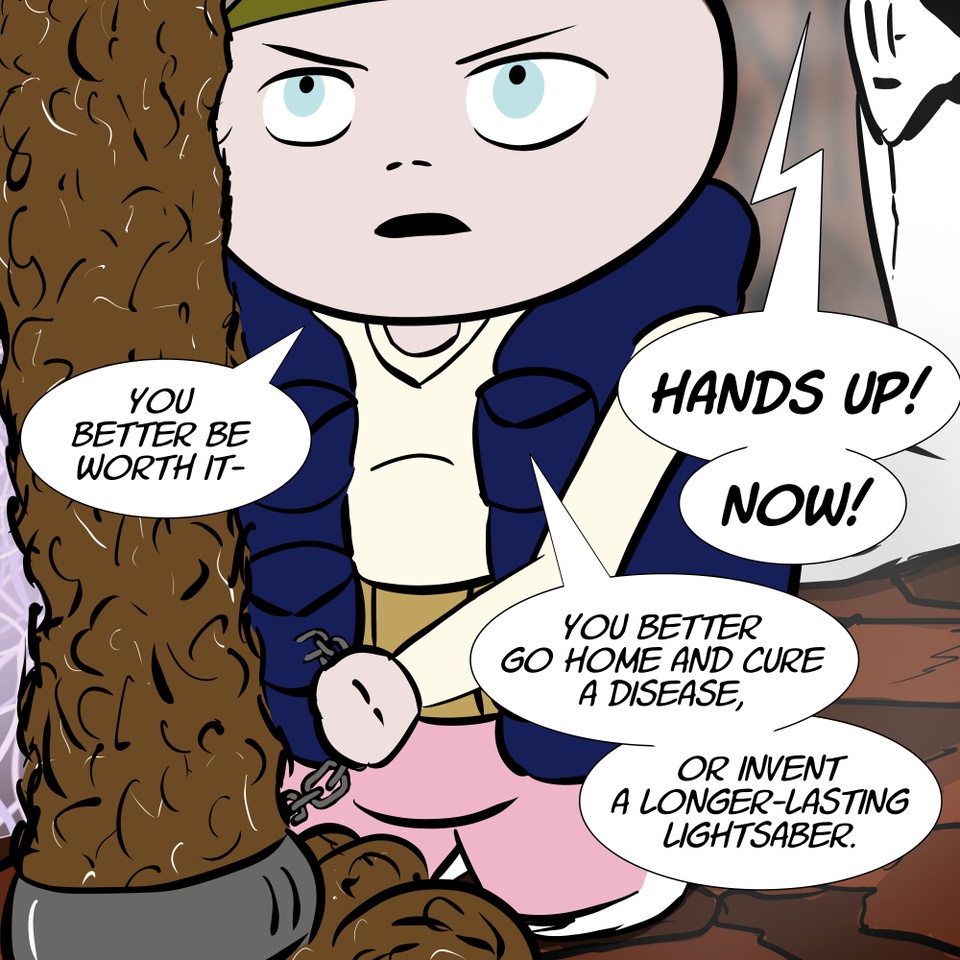 When Tildie Met Chewie Page 8, Panel 6