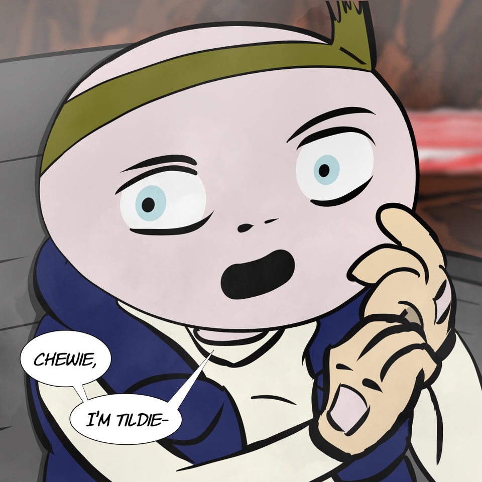 When Tildie Met Chewie Page 10, Panel 5