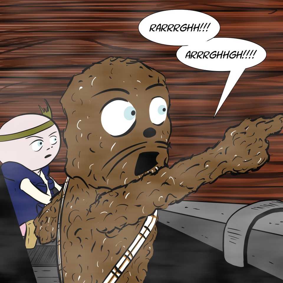 When Tildie Met Chewie Page 12, Panel 3