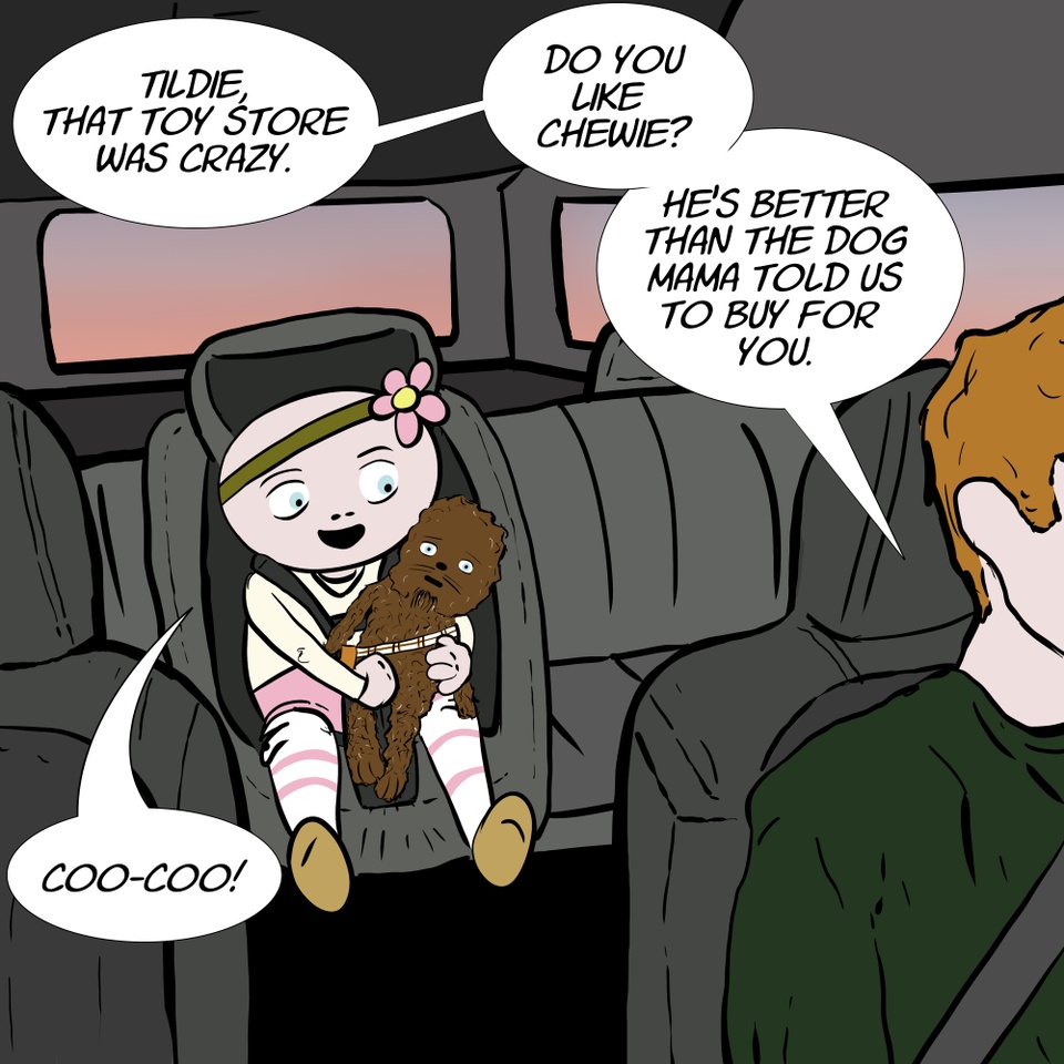 When Tildie Met Chewie Page 14, Panel 6