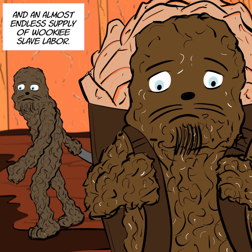 When Tildie Met Chewie Page 4, Panel 3