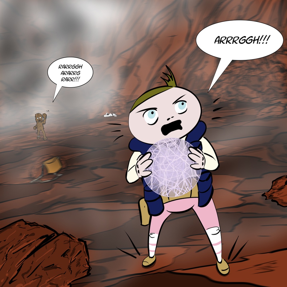 When Tildie Met Chewie Page 8, Panel 1