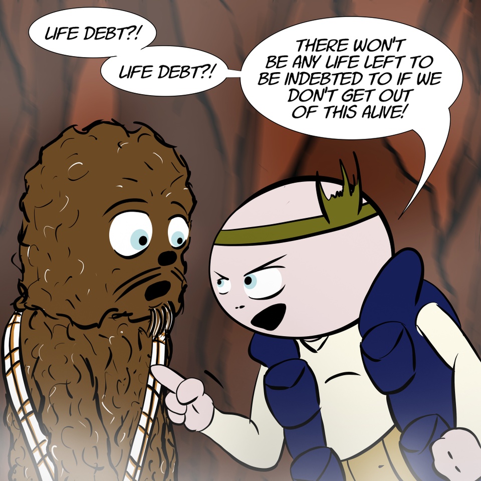 When Tildie Met Chewie Page 9, Panel 4
