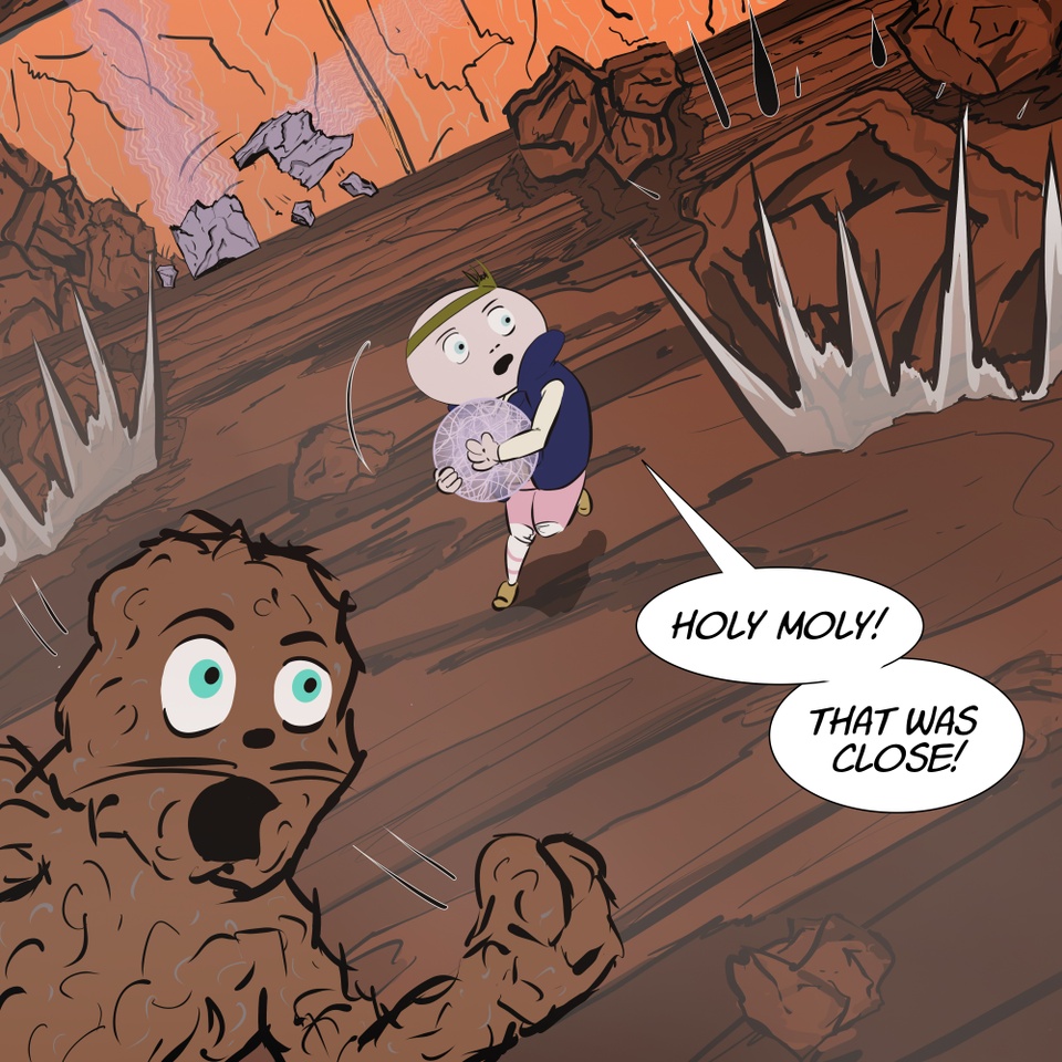 When Tildie Met Chewie Page 6, Panel 6