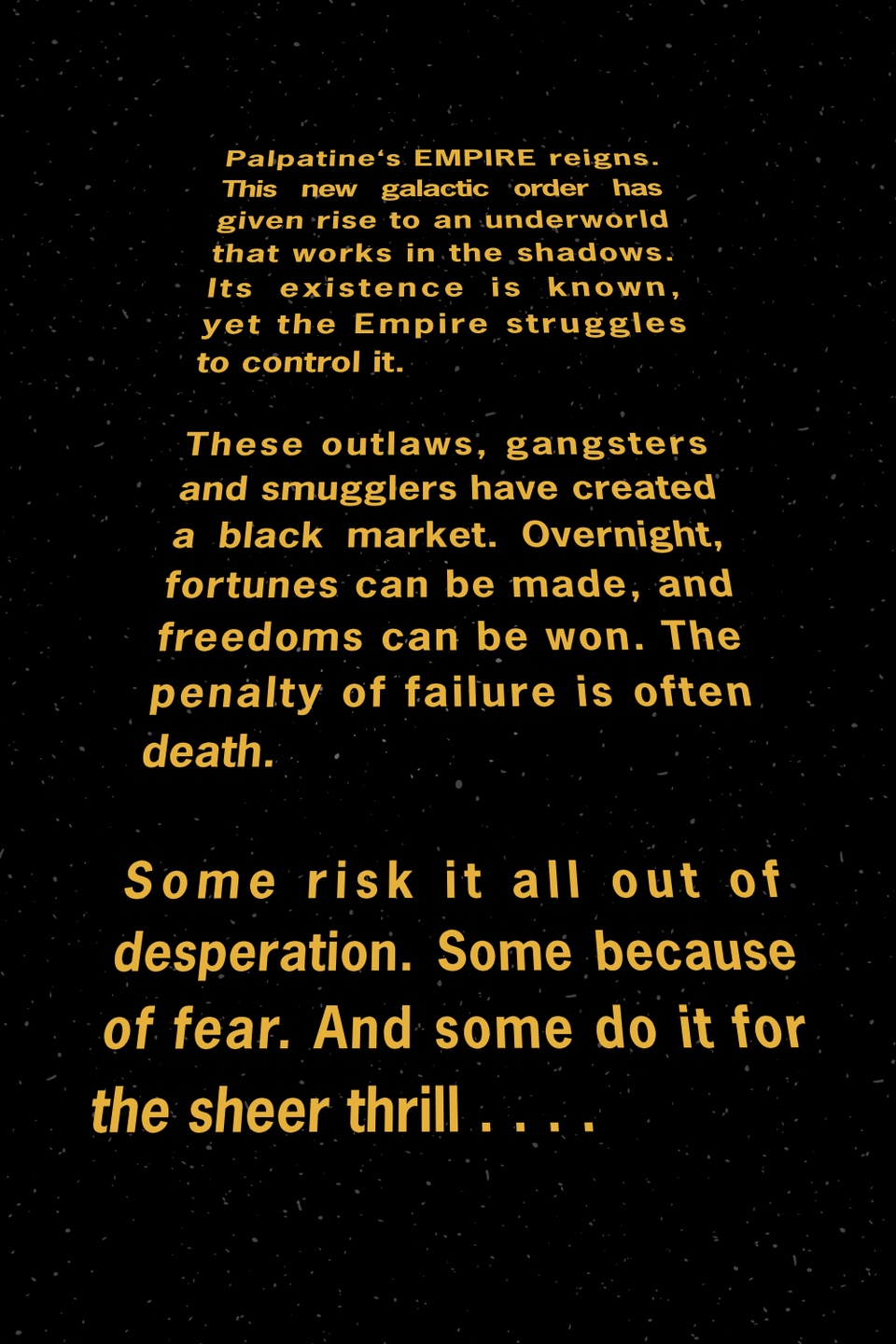 When Tildie Met Chewie - Opening Crawl