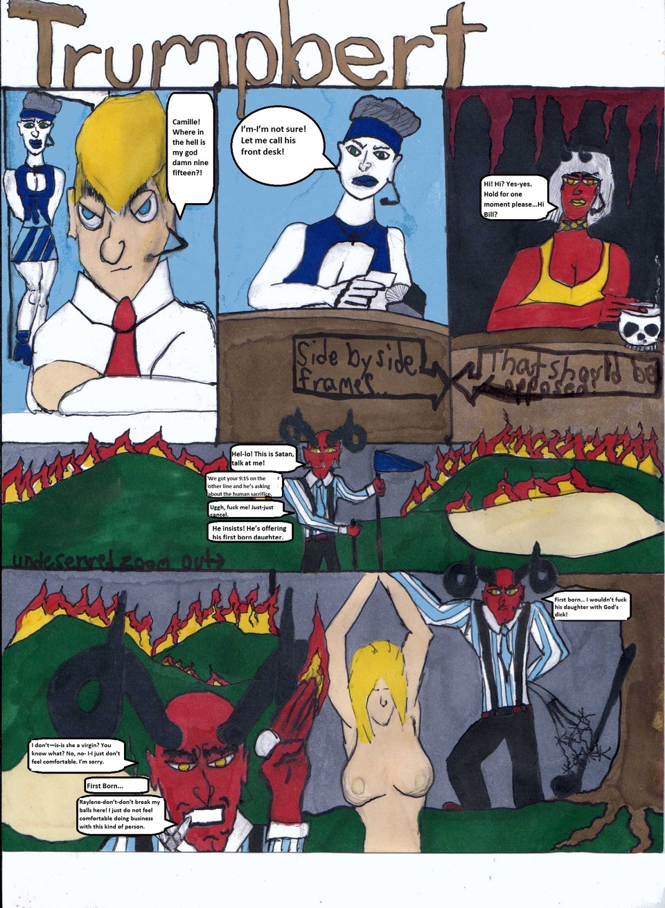 Trumpbert by P.K. Little