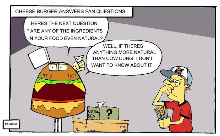 Cheeseburger Answer Fan Questions