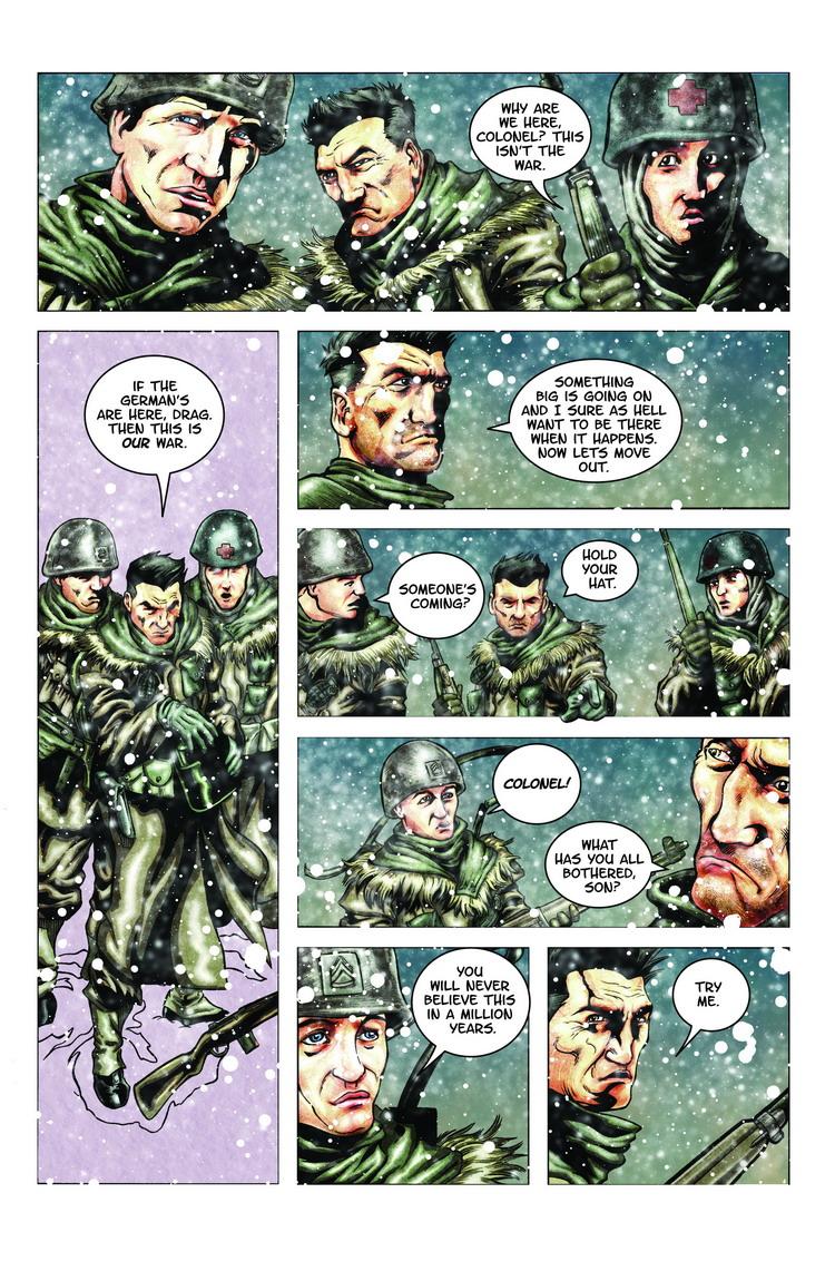 Page Two - Those Forbidden Heroes Comic Book Challenge Top 50 Finalist