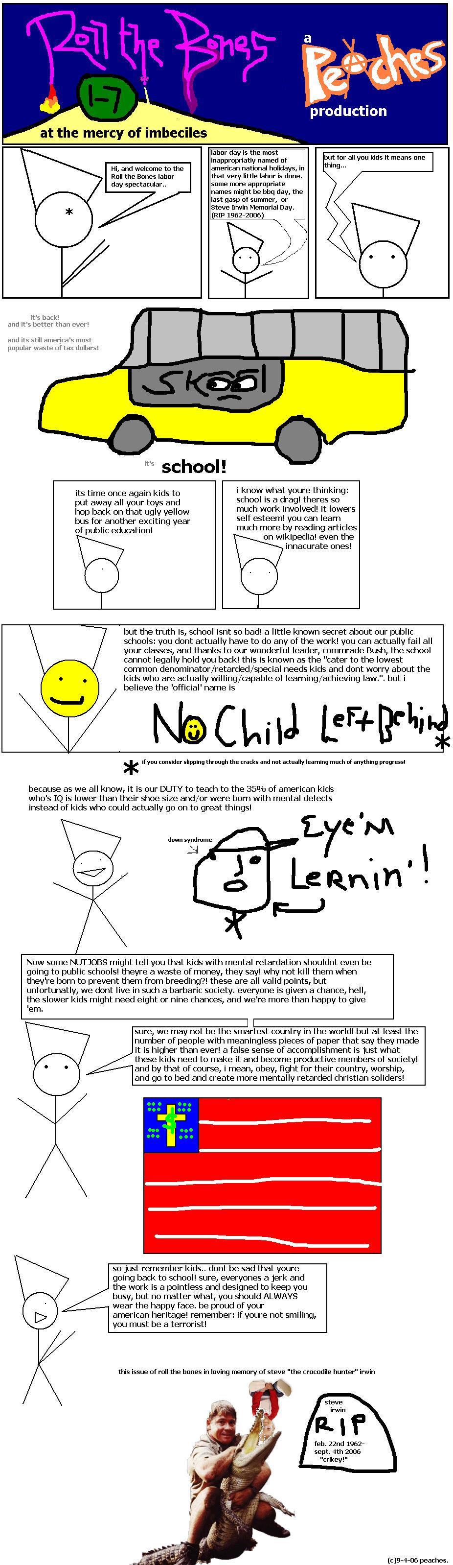 Roll The Bones 1-7: At The Mercy Of Imbeciles