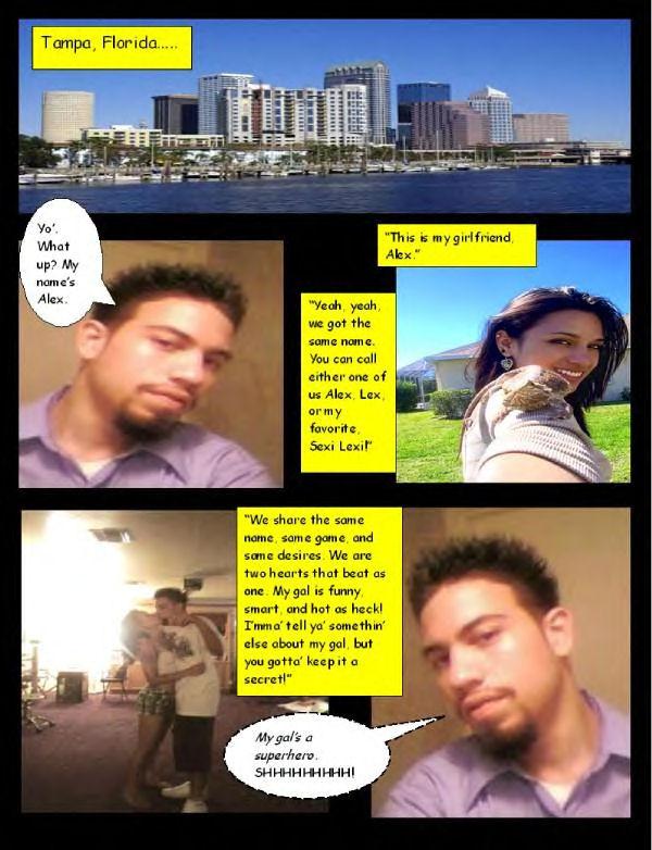 BABY BLUE: The hair raising adventures of "SEXI LEXI....."