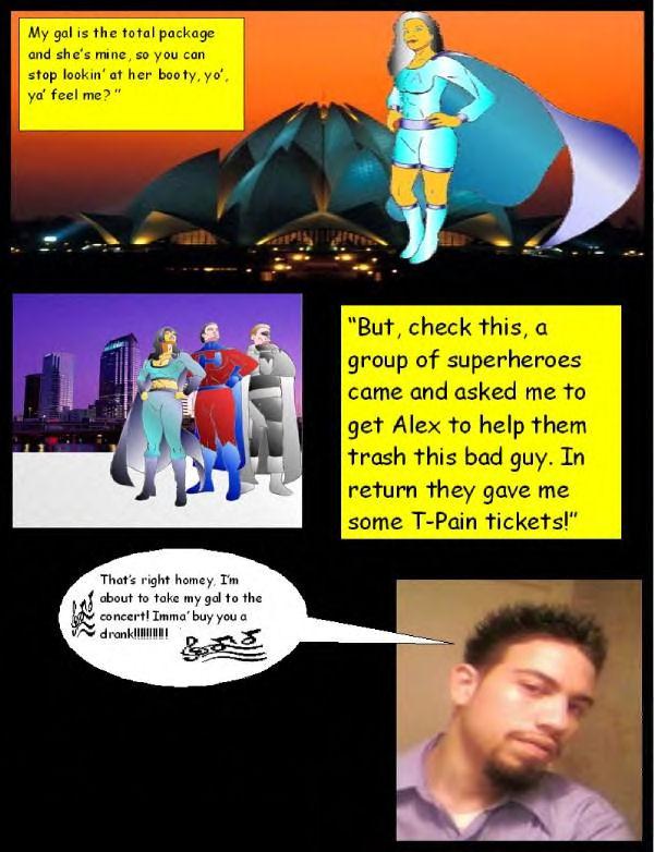 BABY BLUE: The hair raising adventures of "SEXI LEXI....."