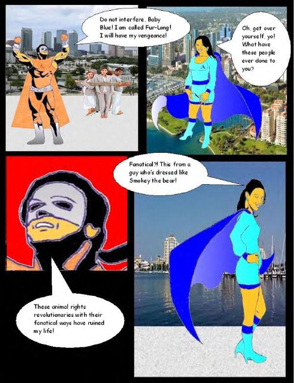 BABY BLUE: The hair raising adventures of "SEXI LEXI....."