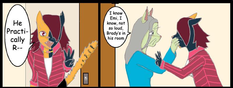 Angel Keeps Artemis From Yelling