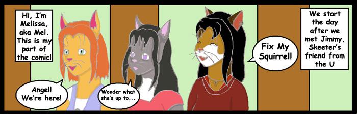 Baby Sitting ----Mel's POV (comic 6)