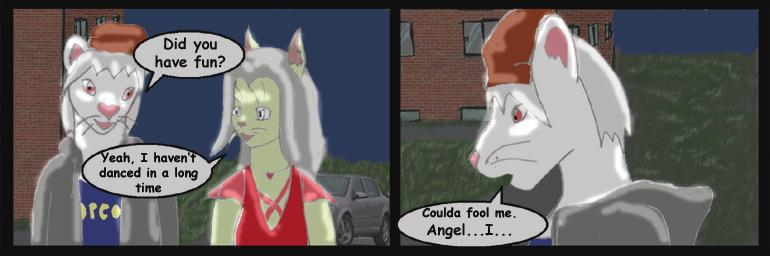 Angel And Jimmy Talking