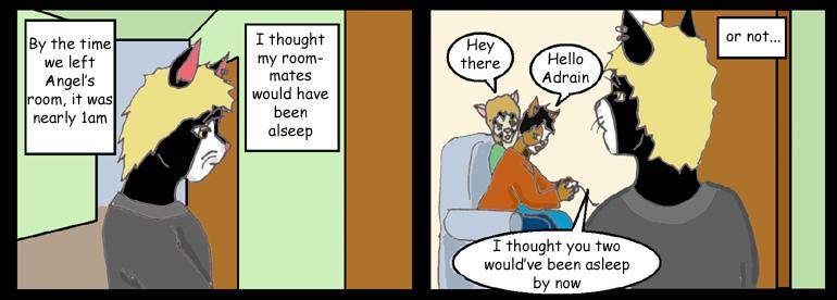 Adrian's Roommates...?----Adrian's POV (comic 7)