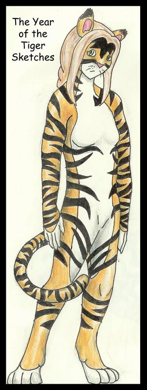 Year of the Tiger Sketches con't