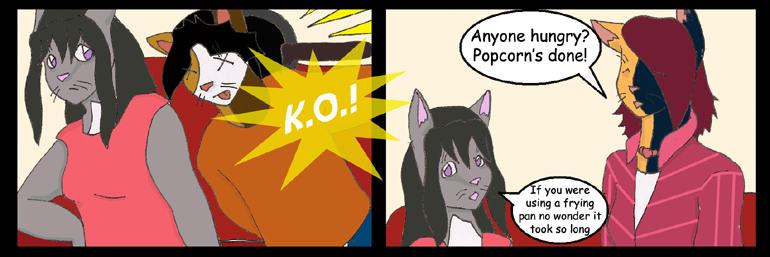 Frying pans are not used for popcorn