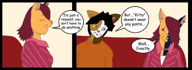 Doesn't Wear Pants...?