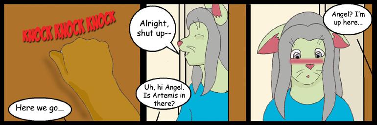 Angel Answers the Door