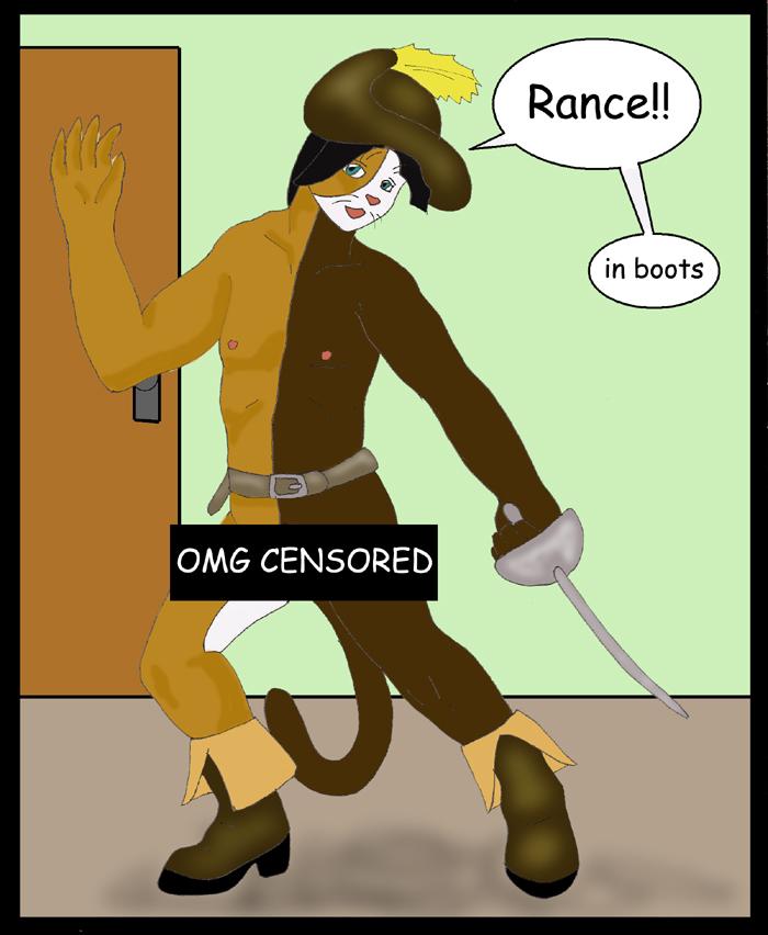RANCE...in boots!
