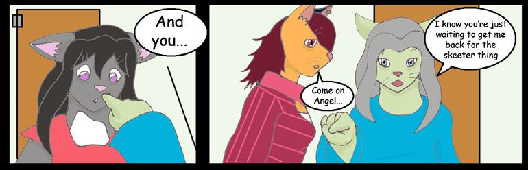 And You...Angel's Just Being Paranoid