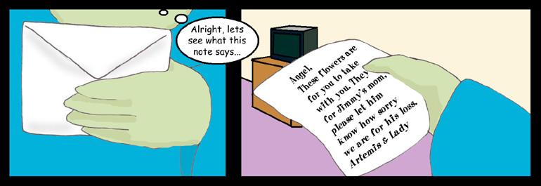 A Curious Note--LETS READ!