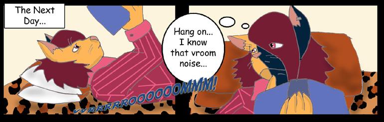 The Next Day...VROOM!