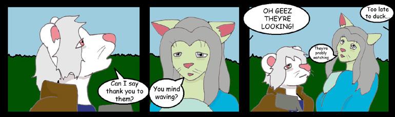 Saying Thank You From Afar