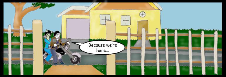 The Beginning of the Dirt Road