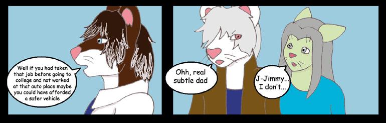 Subtle is not his stong suit