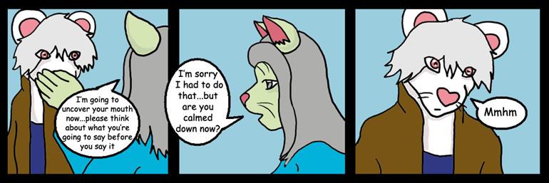 Calmed Down and Quiet