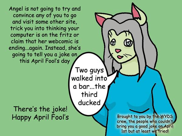 Conformity--April Fool's from webcomic artists everywhere