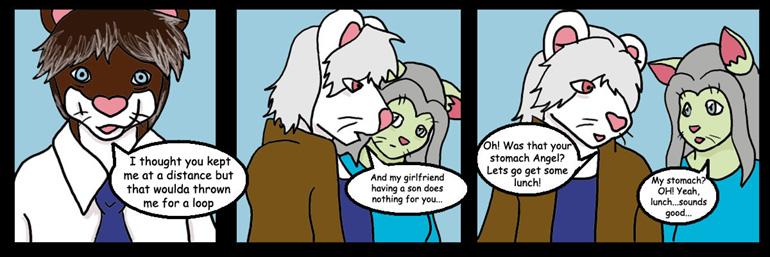 Angel's "Stomach" is Growling