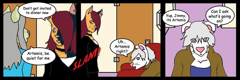 Artemis and Jimmy Re-Introduce Themselves