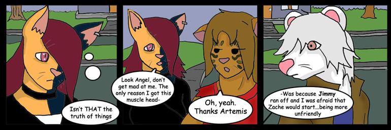 Zache becoming more unfriendly? No....