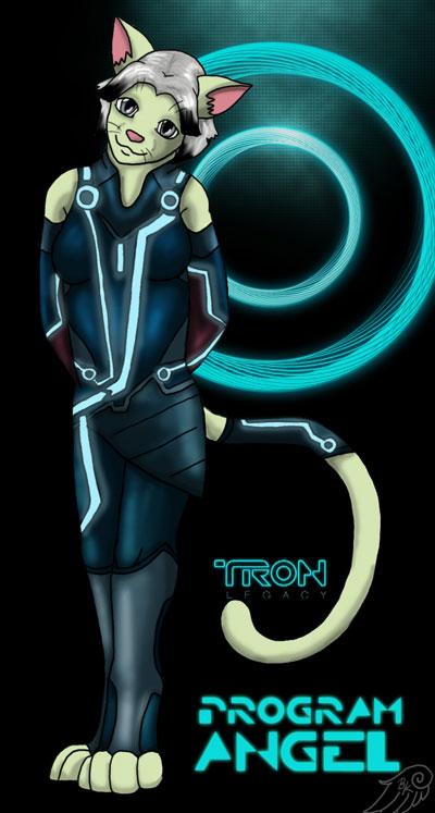 TRON: Program Angel Art