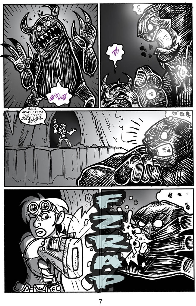 Sheila, the Imp and the Lavaman