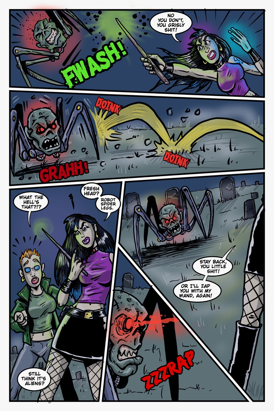 Whistling Past the Graveyard 9