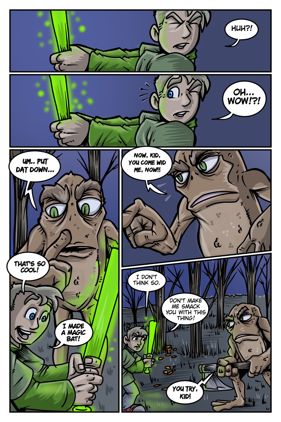 Boy Wizards page 4