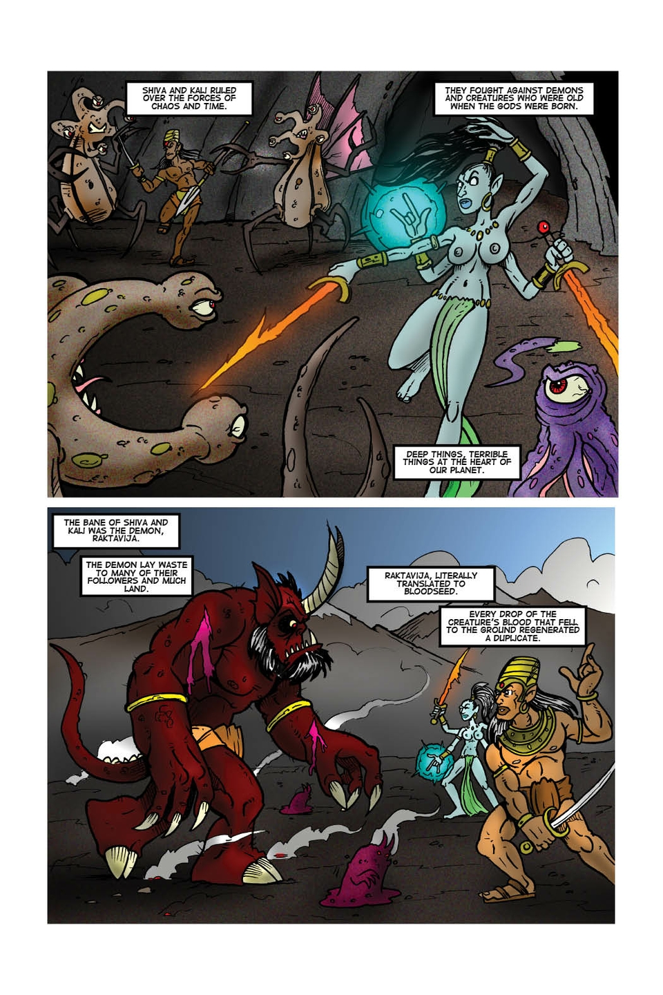 Kali Saga Ch 3: Gods and Monsters
