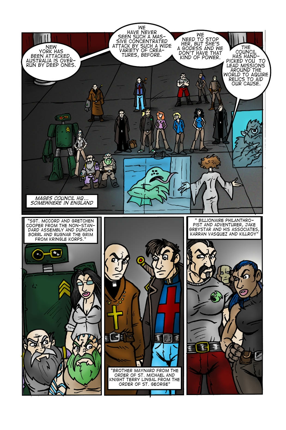 Kali Saga Ch 7: Monstergeddon