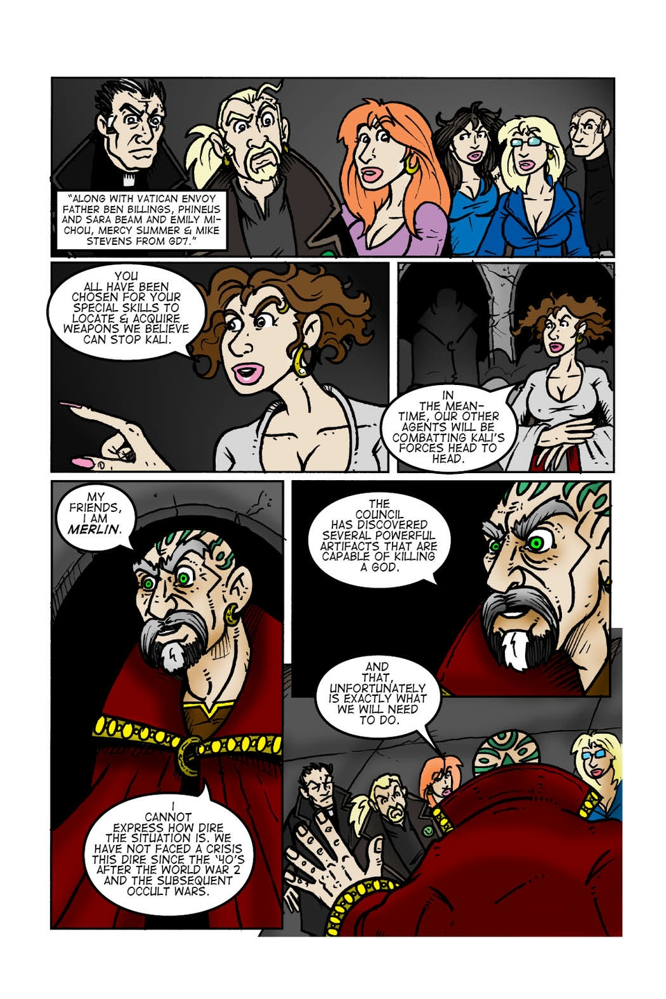 Kali Saga Ch 7: Monstergeddon
