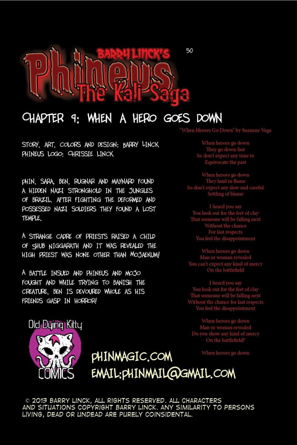 Kali Saga Ch 9: When a Hero Goes Down